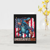 Amerisaurus Tレックス恐竜7月アメリカFl第4戦 カード (黄色い花)