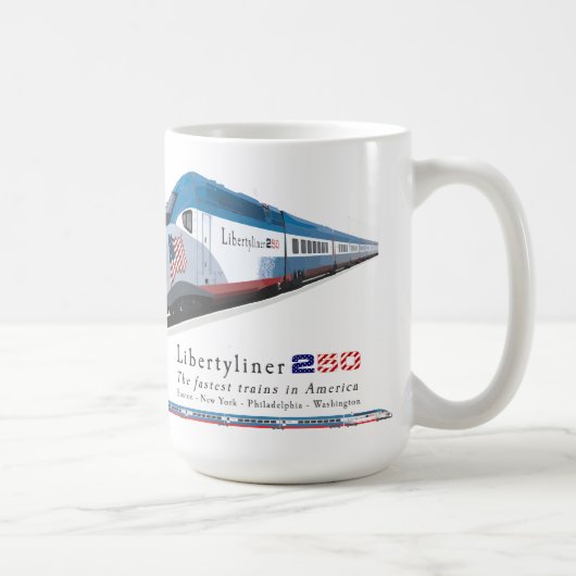AmeriStarRail Libertyliner 250 マグカップ (右)