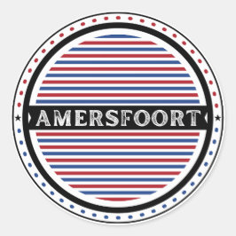 Amersfoort City Pride Emblem – Dutch Identity ラウンドシール