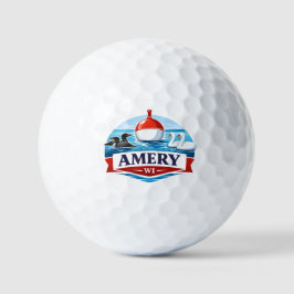 Amery Wisconsin Lake Life Souvenir - Golf Ball ゴルフボール