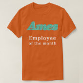 Amesデパートの今月の従業員 Tシャツ (デザイン正面)