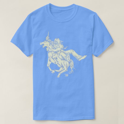 Ames Bros Bigfoot vs Unicorn  Tシャツ (デザイン正面)