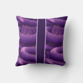 Amethistine Pythonレトロカラフルカスタムパターン クッション (裏面)