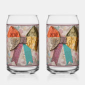 Amethyst Bow Soda Glass ガラス缶 (正面)