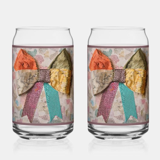 Amethyst Bow Soda Glass ガラス缶 (裏面)