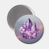 Amethyst Cluster Magnet マグネット (正面/裏面)