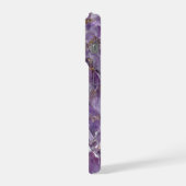 amethyst crystals phone case iPhoneケース (左側面)