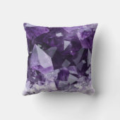 Amethyst Healing Crystal Cluster クッション (裏面)
