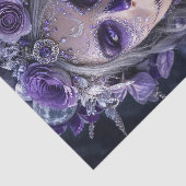 Amethyst Moon Calavera – Purple Day of the Dead 薄葉紙 (詳細)