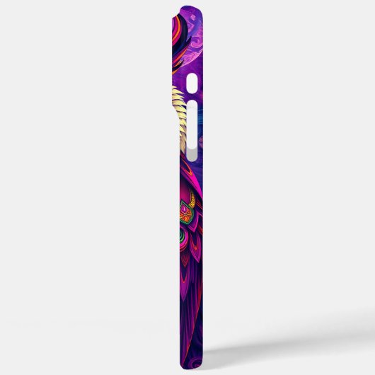 Amethyst Mystic Owl Case-Mate iPhoneケース (裏面 / 左)