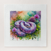 Amethyst Python 290824AREF143 - Watercolor ジグソーパズル (縦)