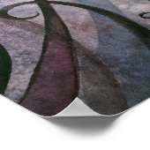 Amethyst Sea Mermaid Poster Print by Molly ポスター (角)