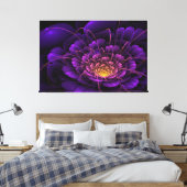 Ametista em chamas キャンバスプリント (インサイチュ (寝室))