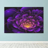 Ametista em chamas キャンバスプリント (インサイチュ (ウッドフロア))