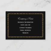 AmFlairのエレガントなプロフェッショナル 名刺 (裏面)