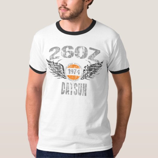amgfrx-1974 Datsun 260Z Tシャツ (正面)