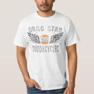 amgrfx -ドラッグの星650のTシャツ Tシャツ