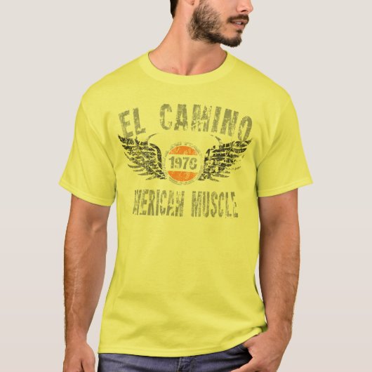 amgrfx - 1970年のEl CaminoのTシャツ Tシャツ (正面)