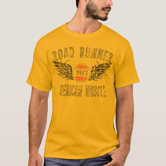 amgrfx - 1971年のロードランナーのTシャツ Tシャツ (正面)