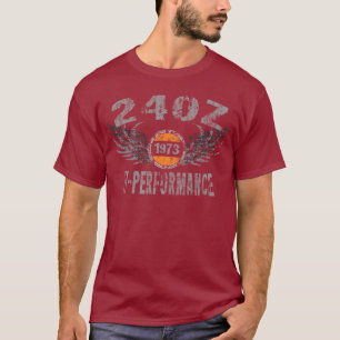 amgrfx - 1973年のDatsun 240ZのTシャツ Tシャツ