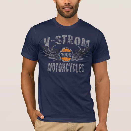 amgrfx - V-Strom 1000年 Tシャツ (正面)