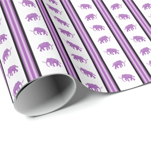 Amherst College Mammoths Wrapping Paper ラッピングペーパー (ロールコーナー)