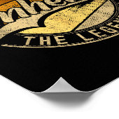 Amherst Nh _ New Hampshire _ Vintage Distressed  ポスター (角)