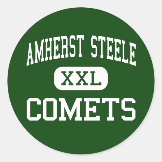 Amherst Steele – 彗星 – 高 – オハイオ州Amherst ラウンドシール (正面)