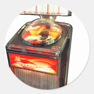 AMIの大陸2ジュークボックス ラウンドシール