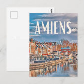 Amiens Photo Vintage ポストカード (正面/裏面)