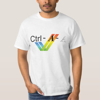 AmigaのユーザーのためのCtrl AltDel Tシャツ
