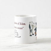 AMIGOS DEドンQUIJOTE - 400 Años -セルバンデスのtaza コーヒーマグカップ (中央)