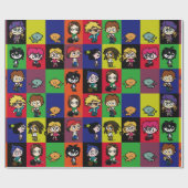 Amigos en papel de regalo ラッピングペーパー (フラット)