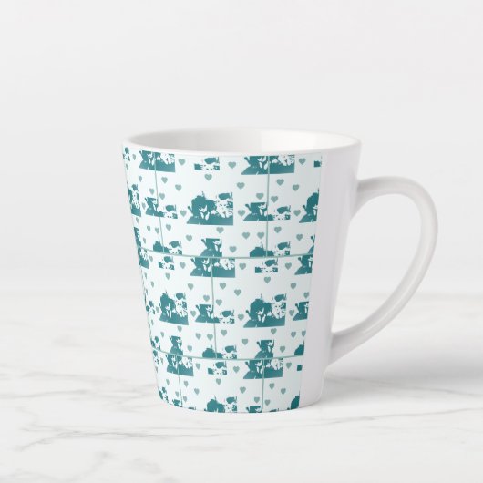 Amigos Felinos. カフェラテマグ (右)