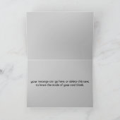 Amigurumiの友人の挨拶状 カード (内部)