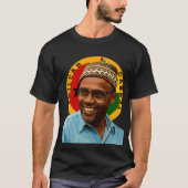 Amílcar Cabral Pan-African T-Shirt Afrocentric tee Tシャツ (正面)