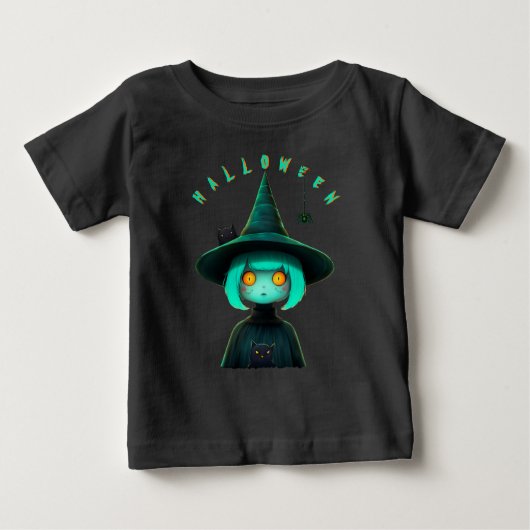 Amis d'Halloween ベビーTシャツ (正面)