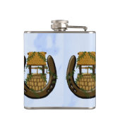 Amish馬蹄福井戸フラスコ願い フラスク (裏面)