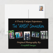 「AMISH」つながり ポストカード (正面/裏面)