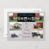 「AMISH」つながり ポストカード (正面/裏面)