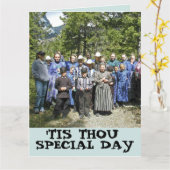 AMISH BIRTHDAY FUNNY HUMOR GREETING CARD カード (黄色い花)