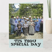 AMISH BIRTHDAY FUNNY HUMOR GREETING CARD カード (正面)