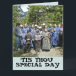 AMISH BIRTHDAY FUNNY HUMOR GREETING CARD カード<br><div class="desc">AMISH BIRTHDAY CARD. INSIDE READS: WISHING YOU A PLEASING AND PIOUS BIRTHDAY.</div>