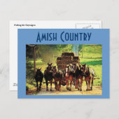Amish Countryはがき – カスタマイズ ポストカード (正面/裏面)