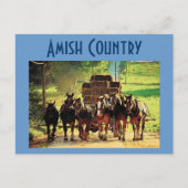 Amish Countryはがき – カスタマイズ ポストカード (正面)