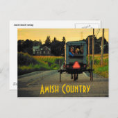 Amish Countryはがき ポストカード (正面/裏面)