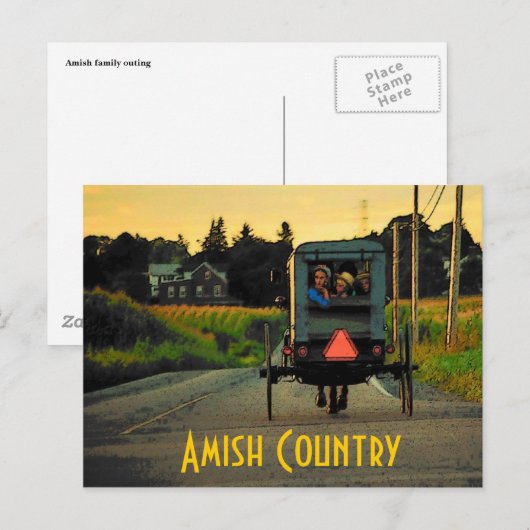 Amish Countryはがき ポストカード (正面/裏面)