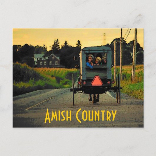 Amish Countryはがき ポストカード (正面)