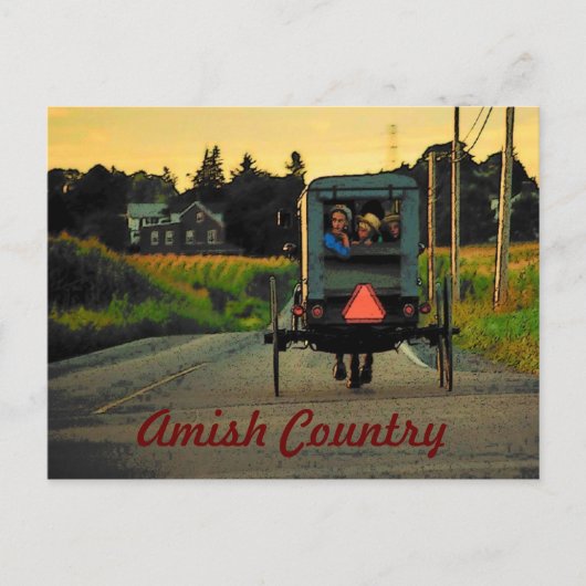 Amish Countryはがき ポストカード (正面)