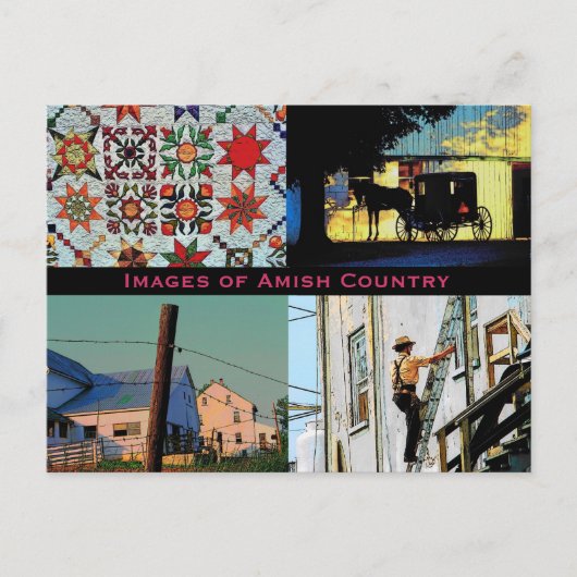 Amish Countryはがき ポストカード (正面)